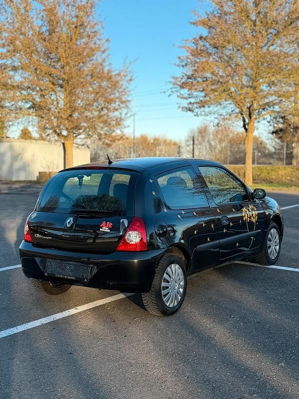 Gebraucht Renault Clio II Campus 75 PS (55 kW) 2008 Schwarz Kleinwagen
