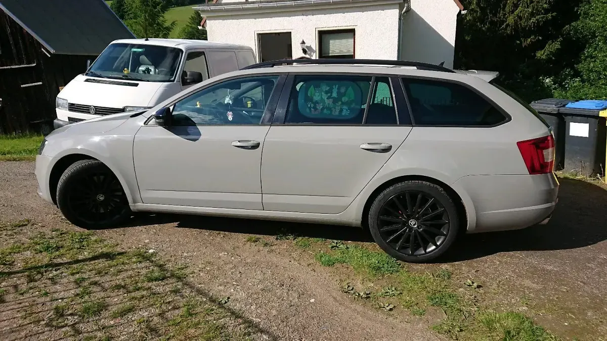 Gebraucht Skoda Octavia RS 184 PS (135 kW) 2014 Grau Kombi