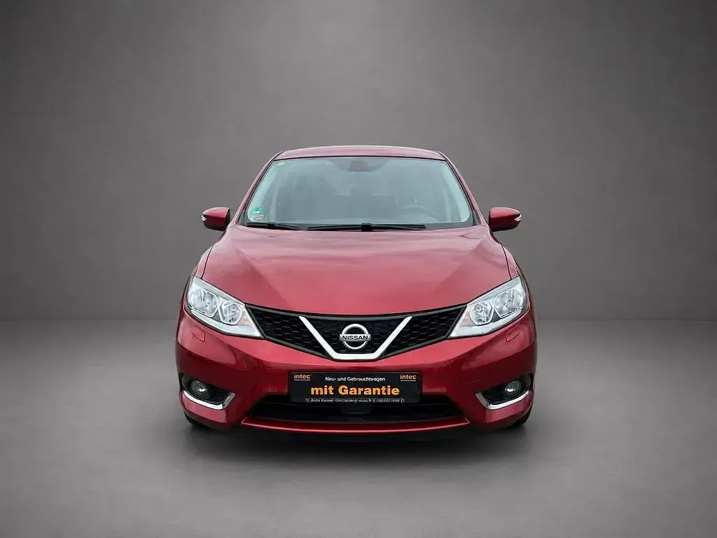 Gebraucht Nissan Pulsar Acenta 116 PS (85 kW) 2015 Rot Kleinwagen