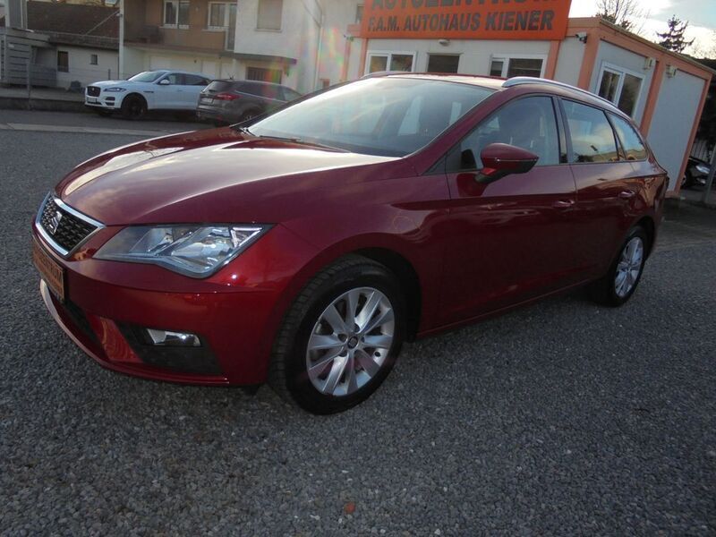 Rot Gebraucht 2019 Seat Leon ST Kombi | 15.990 € (Fairer Preis) - Bild 1/4