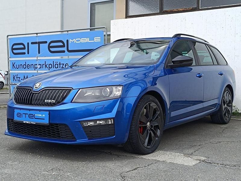 Blau Gebraucht 2013 Skoda Octavia RS Kombi | 8.800 € (Guter Preis) - Bild 1/4