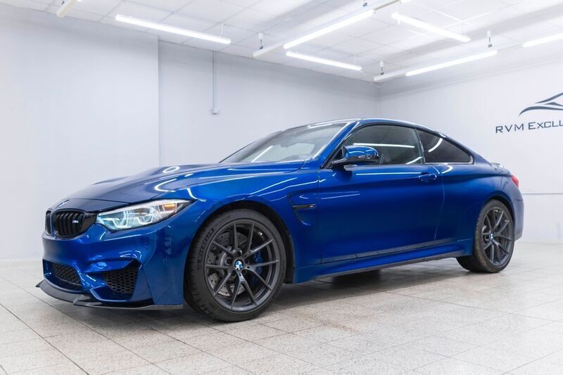 Blau Gebraucht 2020 BMW M4 Performance Coupé | 54.700 € (Superpreis) - Bild 1/4
