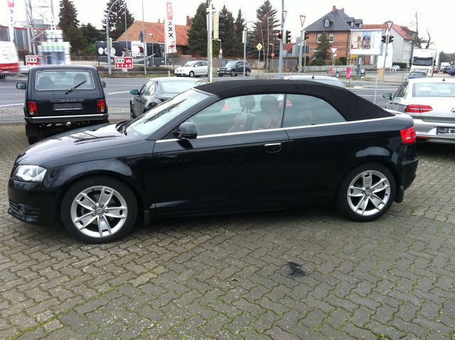 Gebraucht Audi A3 Cabriolet 160 PS (117 kW) 2008 Schwarz Cabrio