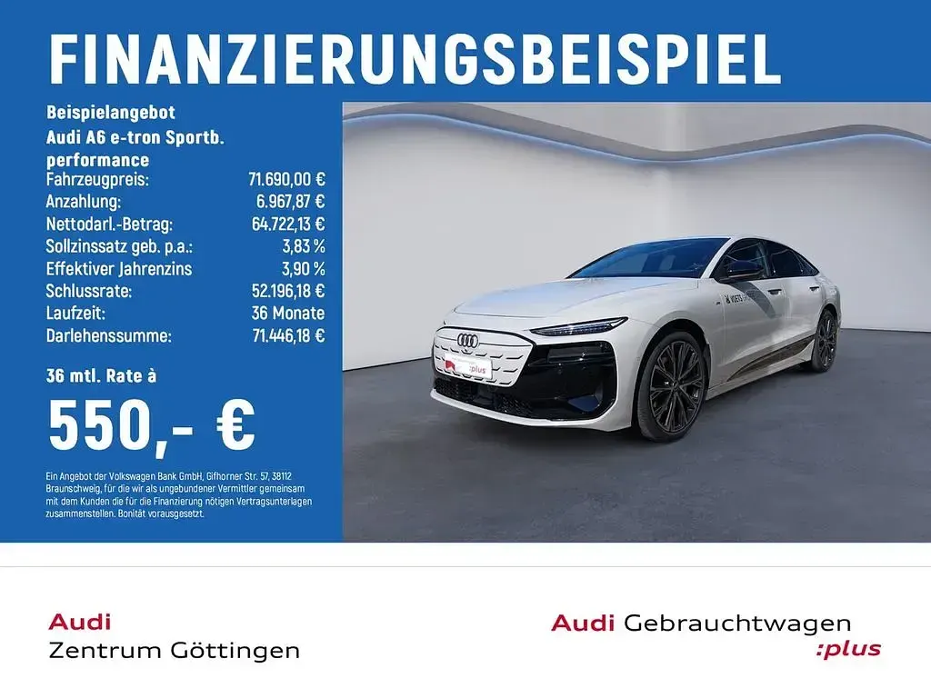 Gebraucht Audi e-tron Performance 269 kW (367 PS) 2025 Gelb SUV