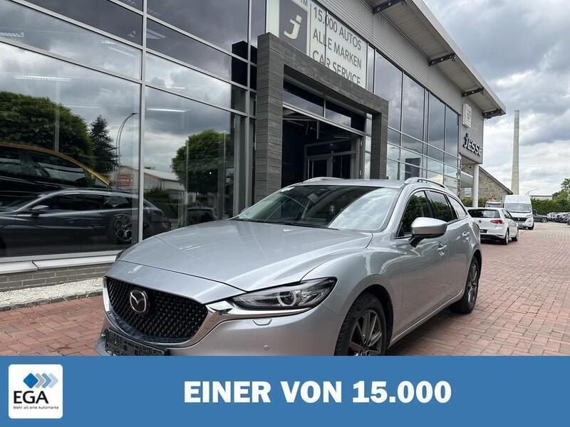 Silber metallic Gebraucht 2023 Mazda 6 Exclusive-Line | 25.220 € (Guter Preis) - Bild 1/4
