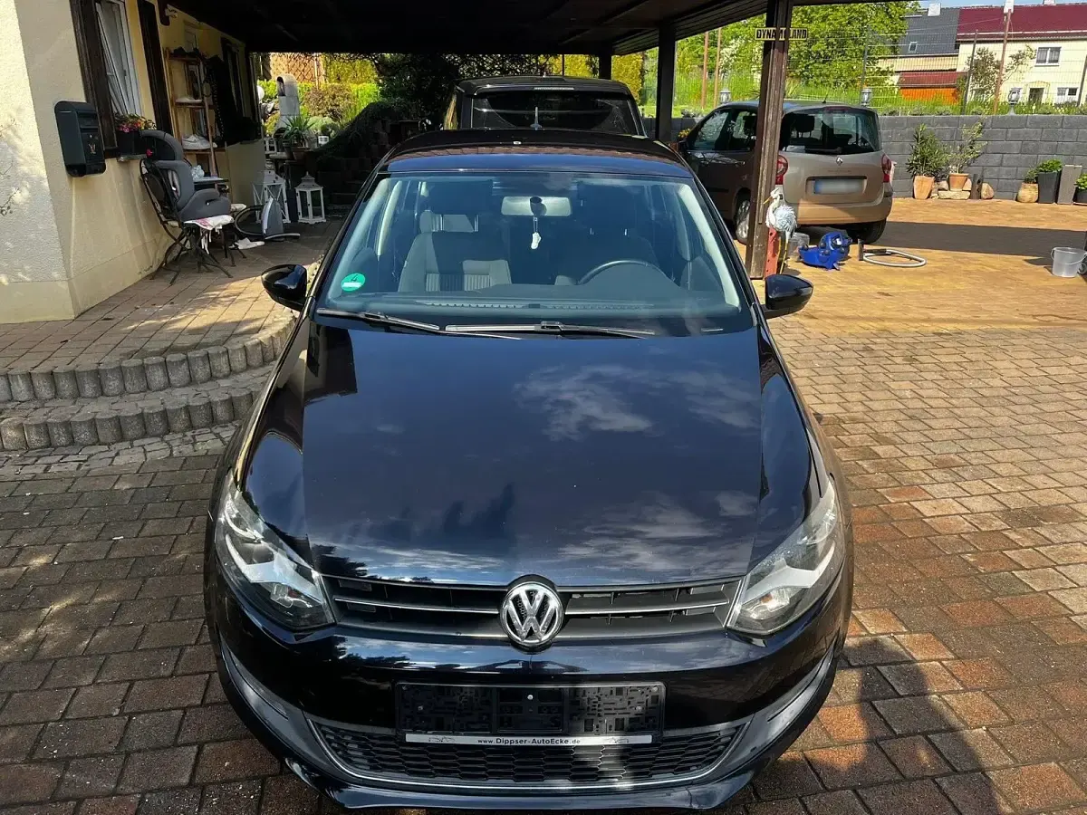 Gebraucht VW Polo 86 PS (63 kW) 2009 Schwarz Kleinwagen