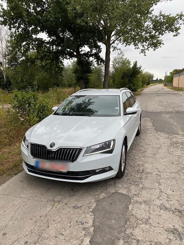 Gebraucht Skoda Superb 150 PS (110 kW) 2019 Weiß Kombi
