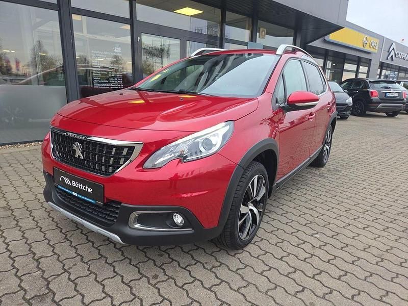 Lackierung ultimaterot/metall Gebraucht 2017 Peugeot 2008 Allure SUV | 8.990 € (Guter Preis) - Bild 1/4