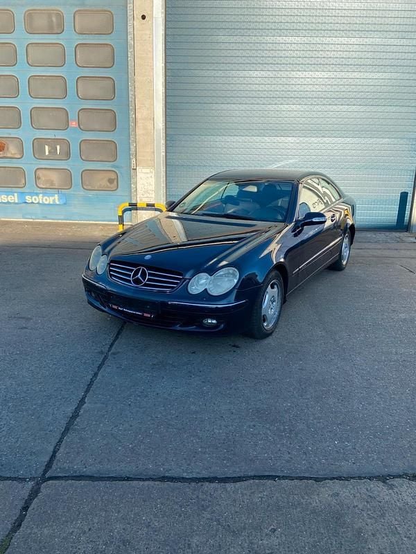 Blau Gebraucht 2003 Mercedes CLK240 Coupé | 2.200 € (Superpreis) - Bild 1/4
