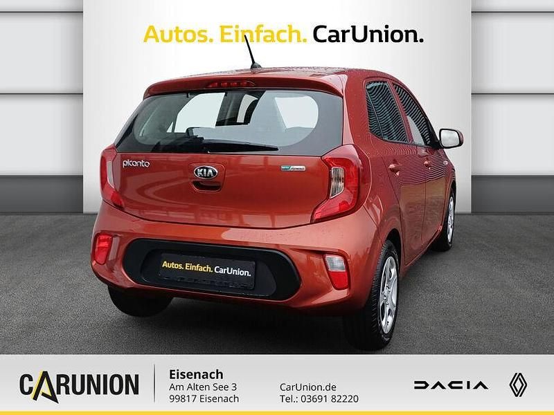 Gebraucht Kia Picanto Spirit 84 PS (61 kW) 2018 (g7a) new pop orange met. Kleinwagen