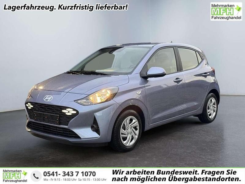 Neu Hyundai i10 79 PS (58 kW) 2025 Meta blue metallic Kleinwagen