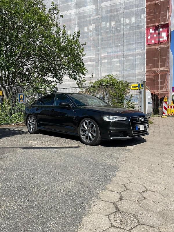 Schwarz Gebraucht 2016 Audi A6 S-Line Limousine | 15.999 € (Superpreis) - Bild 1/4