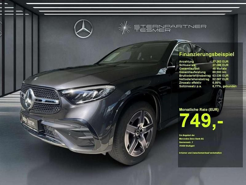 Grau Gebraucht 2024 Mercedes GLC300e AMG Limousine | 67.870 € (Etwas zu teuer) - Bild 1/3