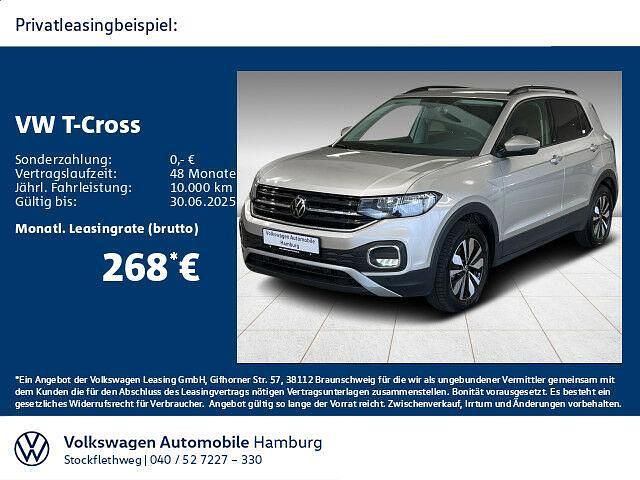 6n ivory silver metallic Gebraucht 2023 VW T-Cross Move SUV | 23.440 € (Fairer Preis) - Bild 1/2