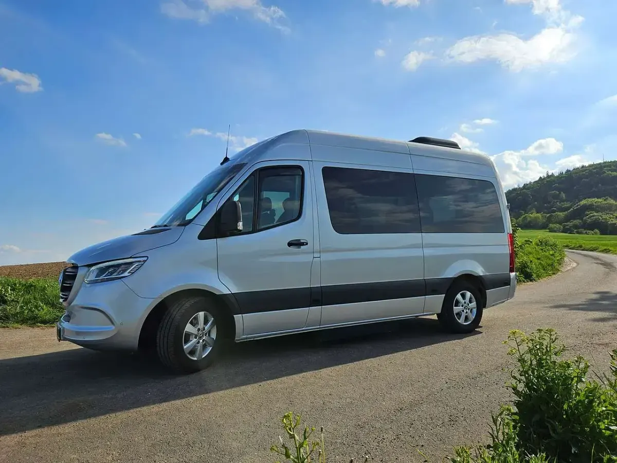 Gebraucht Mercedes Sprinter 163 PS (119 kW) 2019 Silber Van