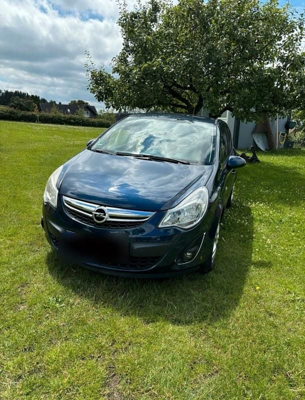 Gebraucht Opel Corsa 87 PS (63 kW) 2011 Blau Kleinwagen