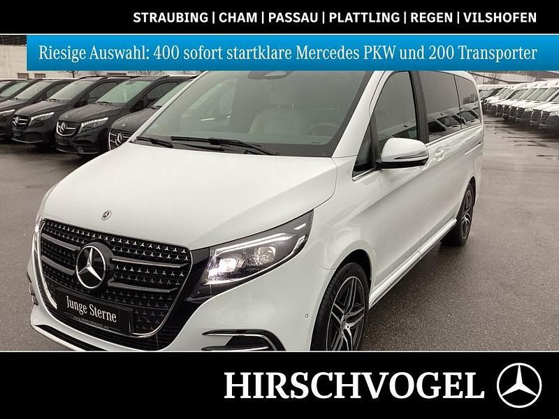 Bergkristallweiß metallic Gebraucht 2025 Mercedes V300 Exclusive Van / Kleinbus | 93.900 € (Fairer Preis) - Bild 1/4