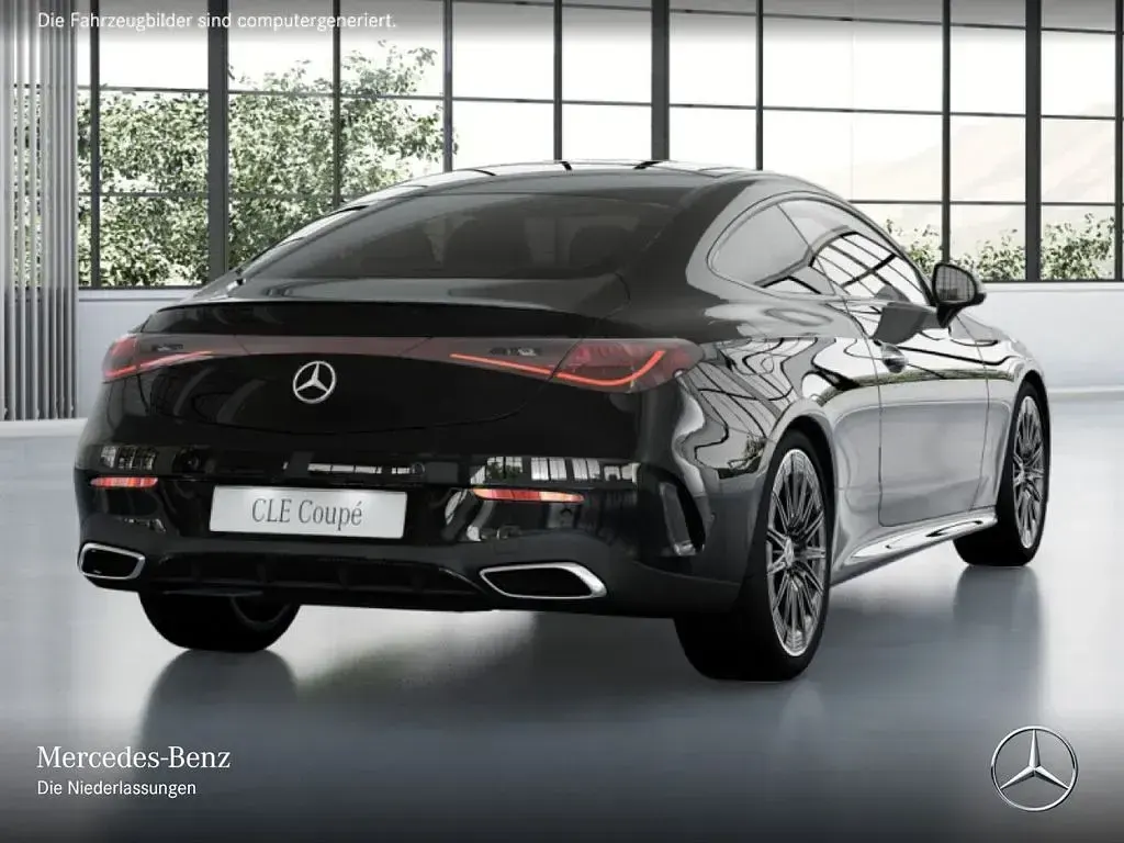 Gebraucht Mercedes CLE180 AMG 170 PS (125 kW) 2026 Unilack schwarz uni Coupé