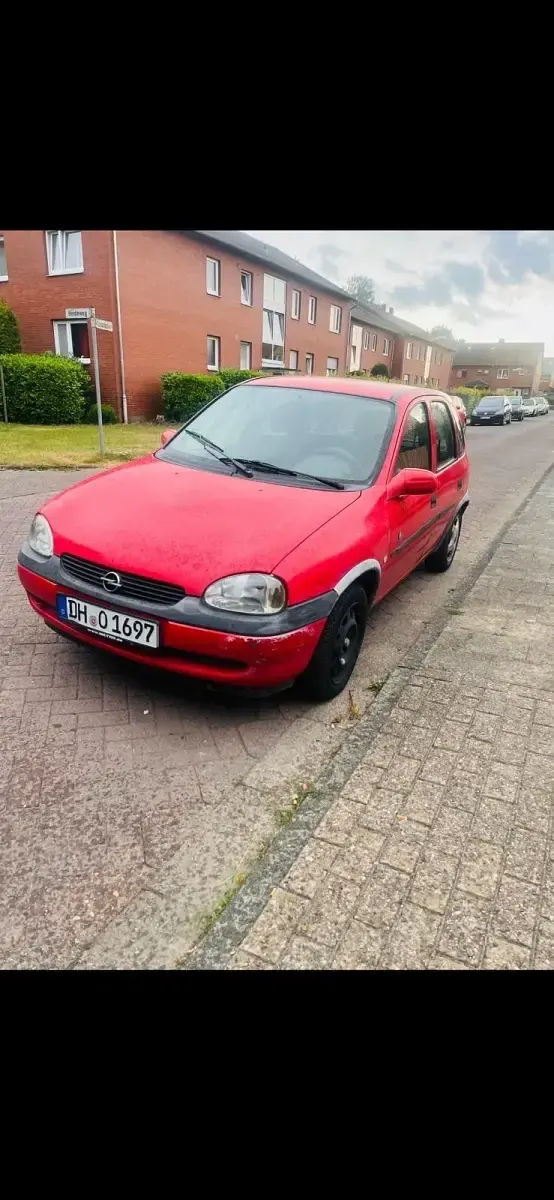 Gebraucht Opel Corsa 95 PS (69 kW) 1998 Rot Kleinwagen