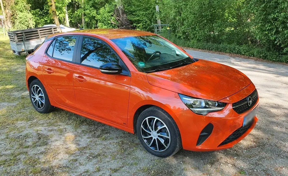 Gebraucht Opel Corsa 101 PS (74 kW) 2021 Orange Kleinwagen