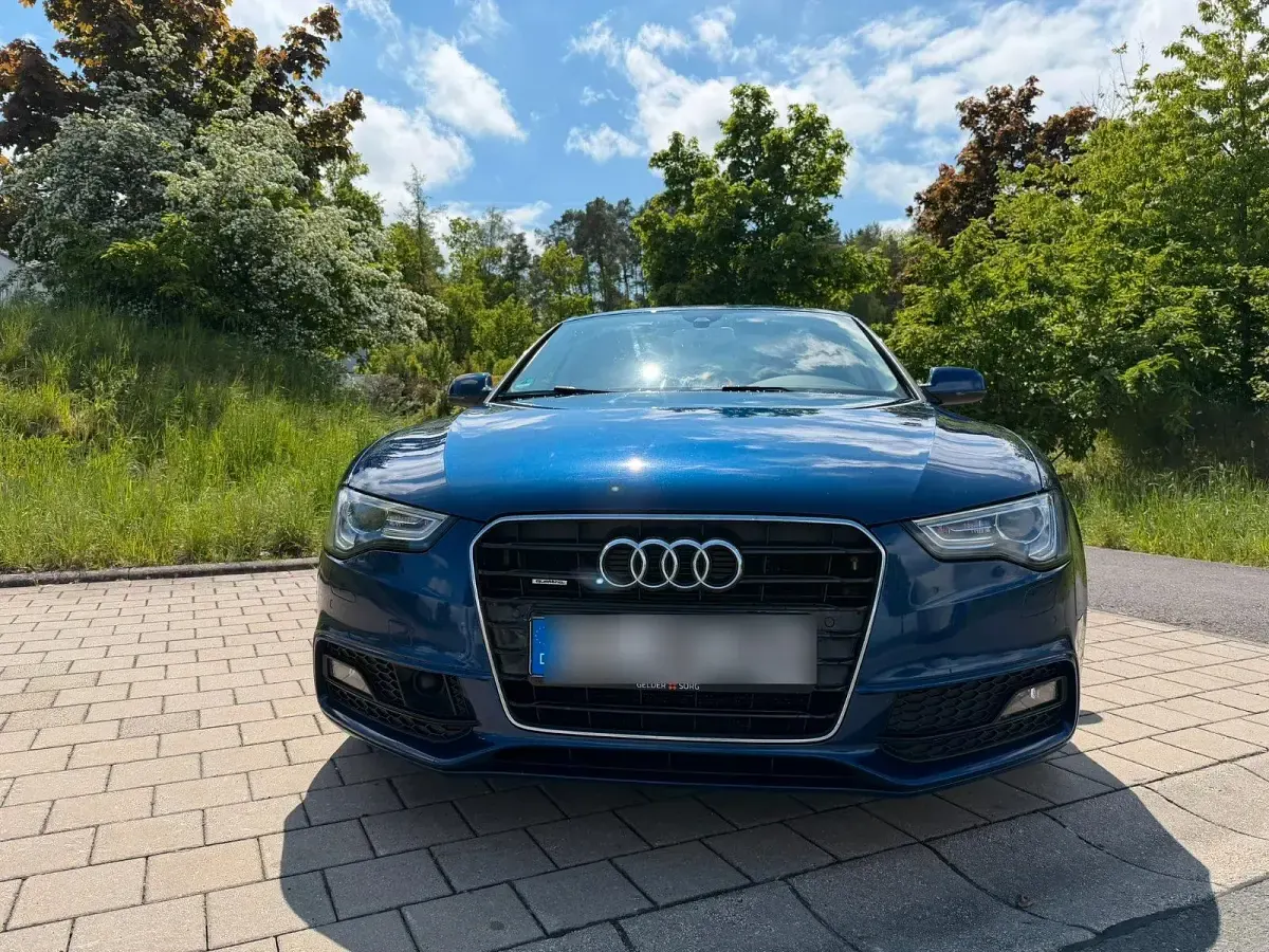Second-hand Audi A5 190 CP (139 kW) 2014 Albastru Coupe