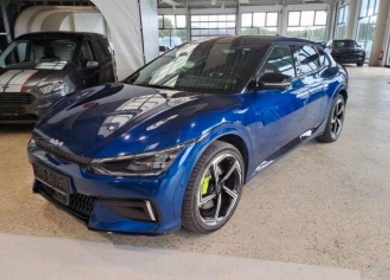 Yacht blue metallic Gebraucht 2023 Kia EV6 2 SUV | 41.680 € (Superpreis) - Bild 1/4