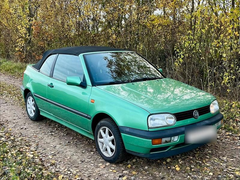 Gebraucht VW Golf Cabriolet 89 PS (65 kW) 1995 Grün Cabrio