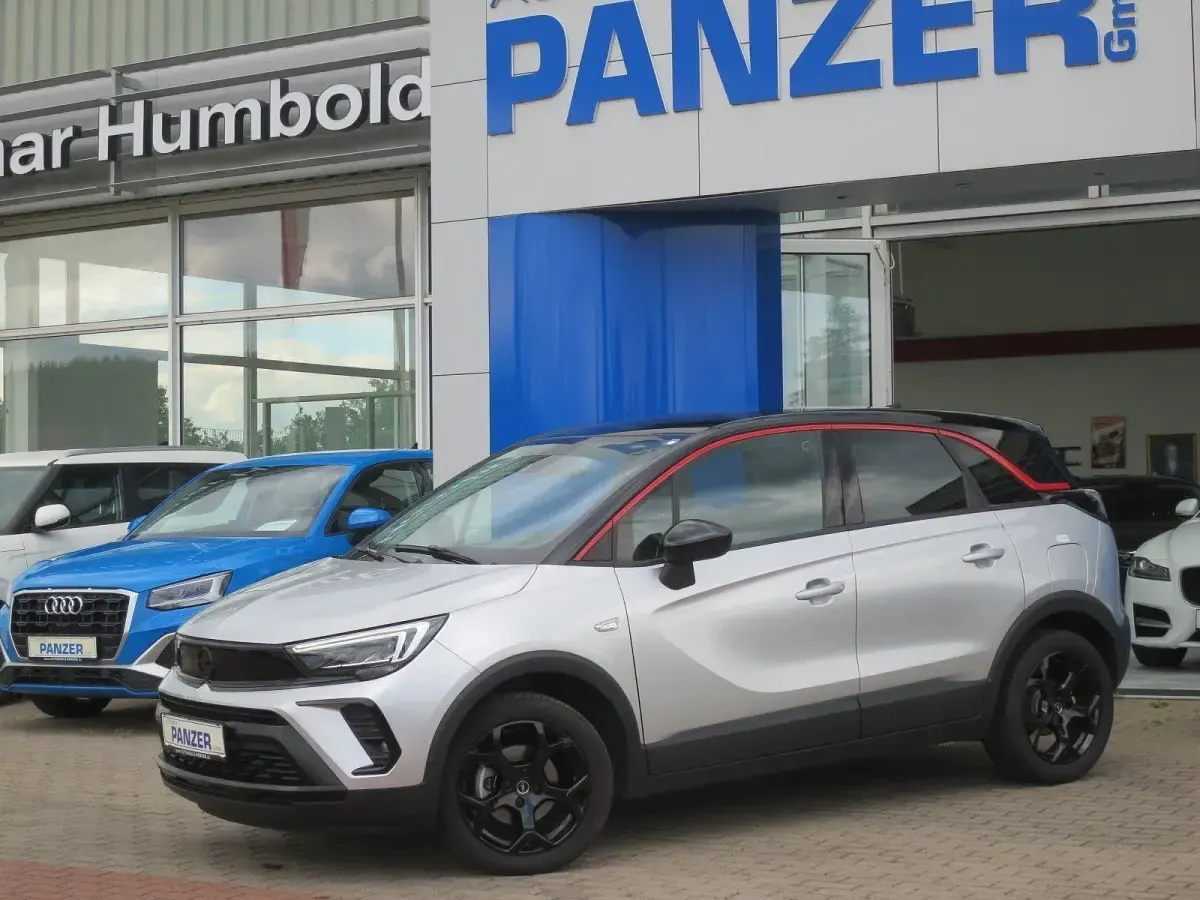 Gebraucht Opel Crossland GS Line 110 PS (80 kW) 2023 Silber SUV