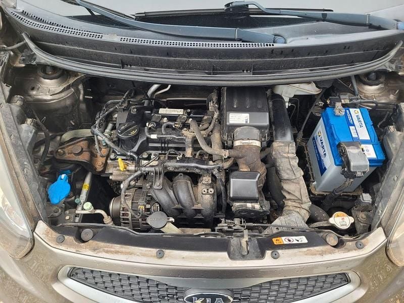 Gebraucht Kia Picanto 69 PS (50 kW) 2014 Silber Kleinwagen