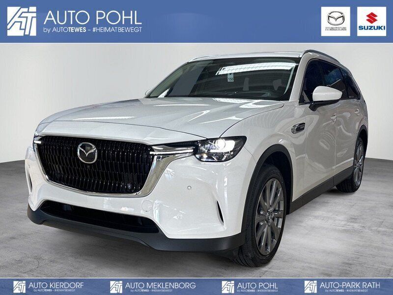 Rhodium white Gebraucht 2024 Mazda CX-80 Exclusive-Line SUV | 52.849 € (Fairer Preis) - Bild 1/4