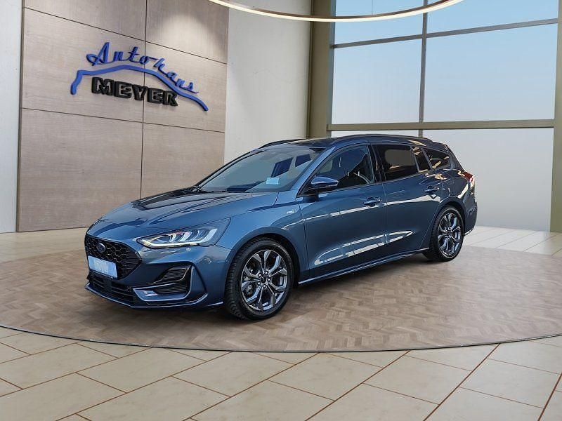 Gebraucht Ford Focus ST-Line X 125 PS (91 kW) 2024 Blau Kombi