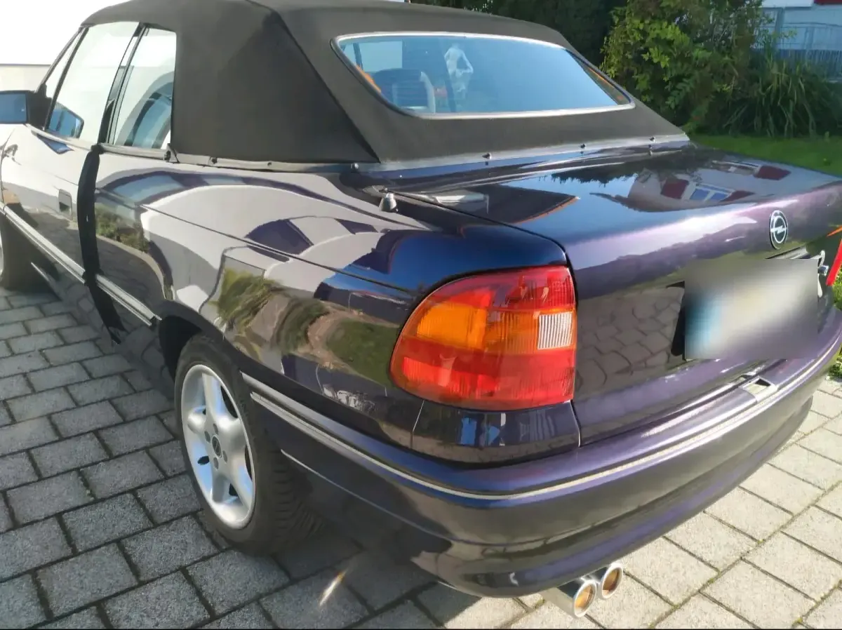 Gebraucht Opel Astra Cabriolet 115 PS (84 kW) 1994 Violet Cabrio