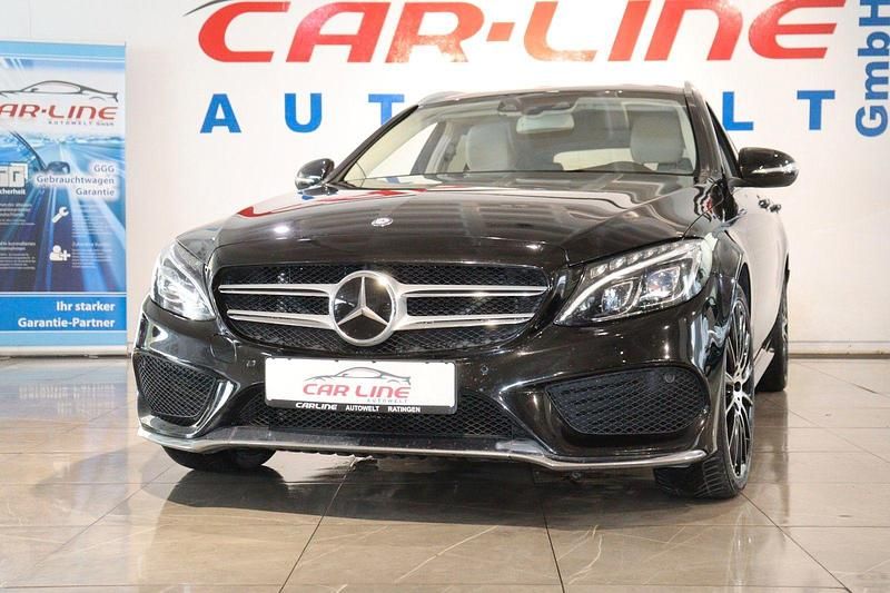Schwarz Gebraucht 2015 Mercedes C200 Kombi | 17.999 € (Etwas zu teuer) - Bild 1/4