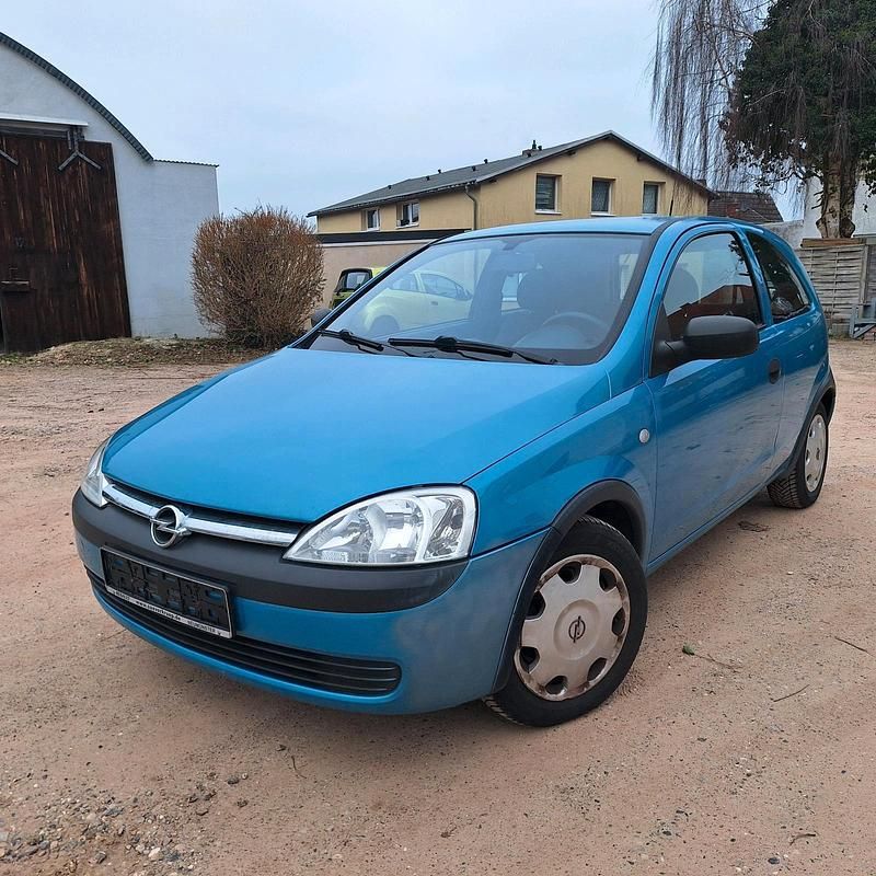 Gebraucht Opel Corsa 58 PS (42 kW) 2002 Blau Kleinwagen