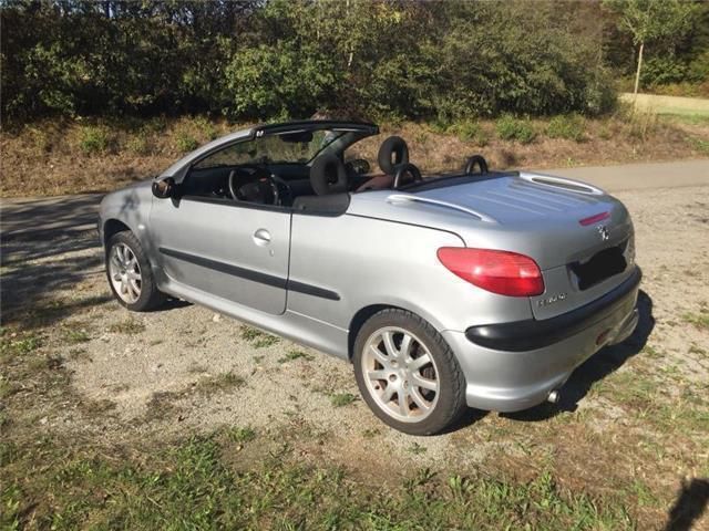 Gebraucht 2001 Peugeot 206 CC 1.6 Benzin 109 PS (€ 888 ...