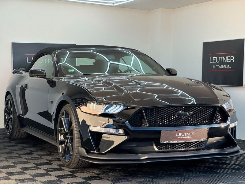 Schwarz Gebraucht 2019 Ford Mustang GT Performance Edition Cabrio | 33.999 € (Superpreis) - Bild 1/4
