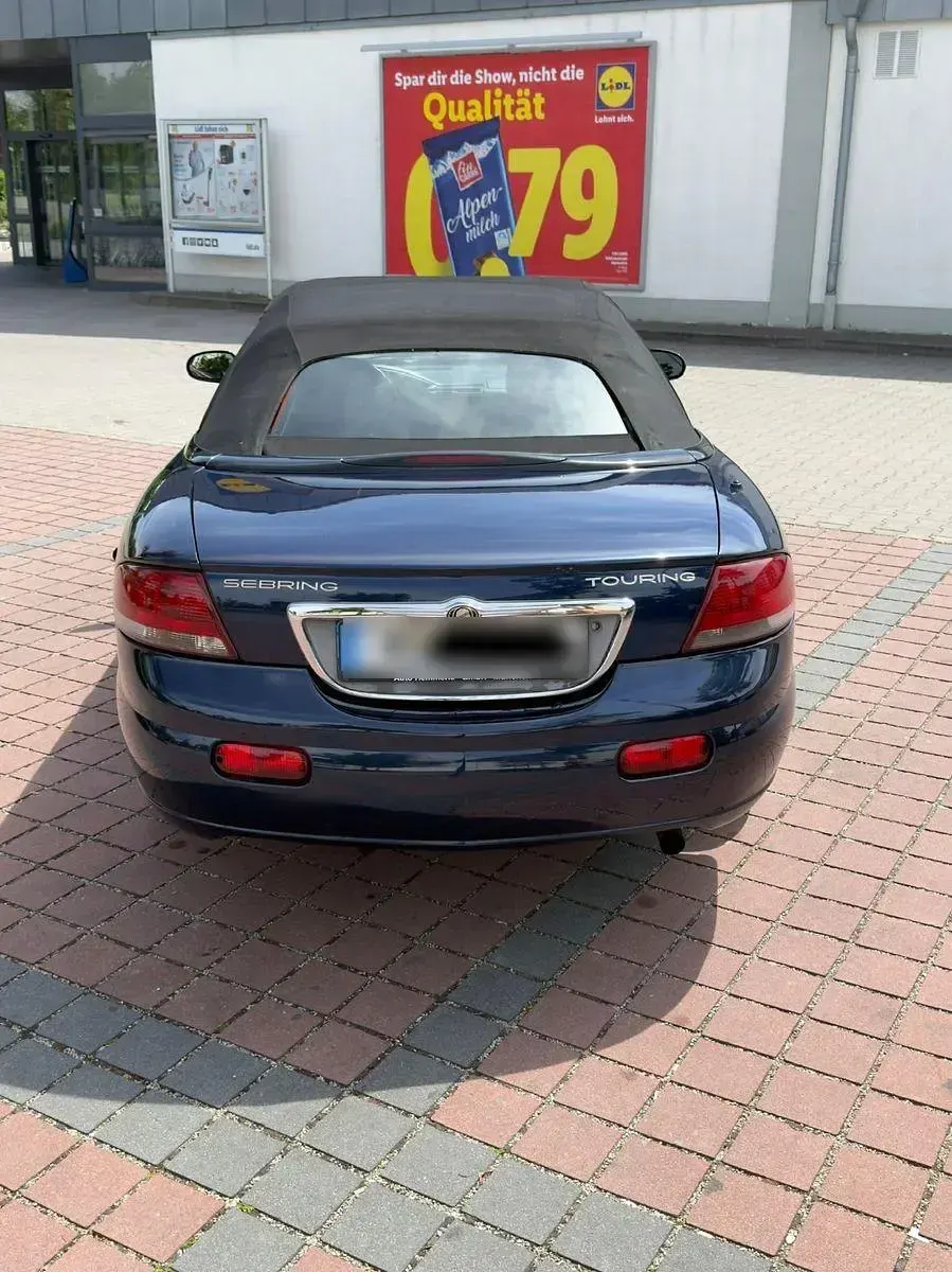 Gebraucht Chrysler Sebring Cabriolet Touring 203 PS (149 kW) 2006 Blau Cabrio