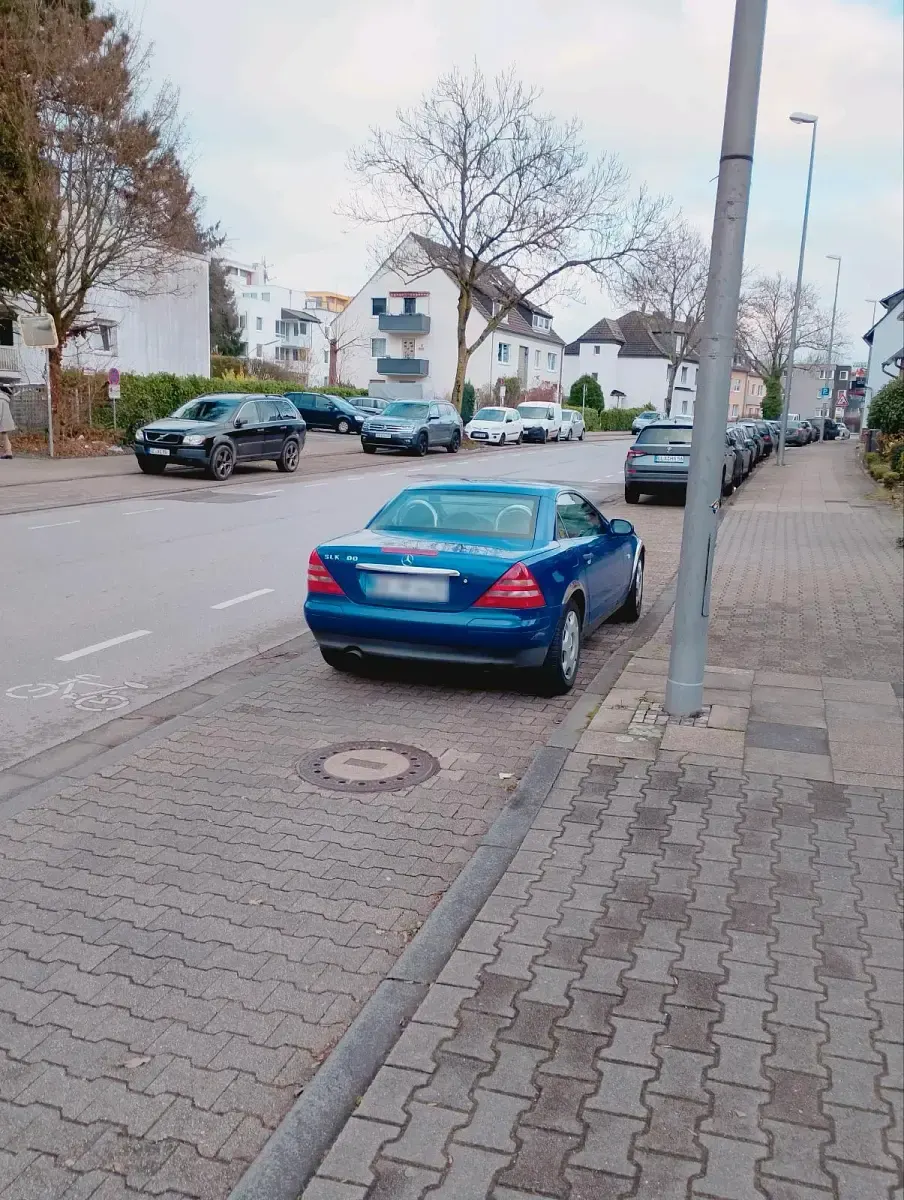 Gebraucht Mercedes SLK200 136 PS (100 kW) 1999 Blau Cabrio