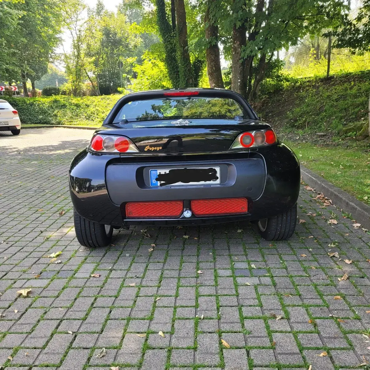 Używany Smart Roadster 82 KM (60 kW) 2003 Czarny Kabriolet