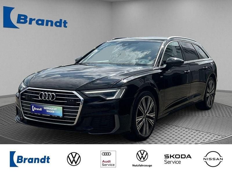 Brillantschwarz Gebraucht 2022 Audi A6 S-Line Kombi | 31.790 € (Superpreis) - Bild 1/3
