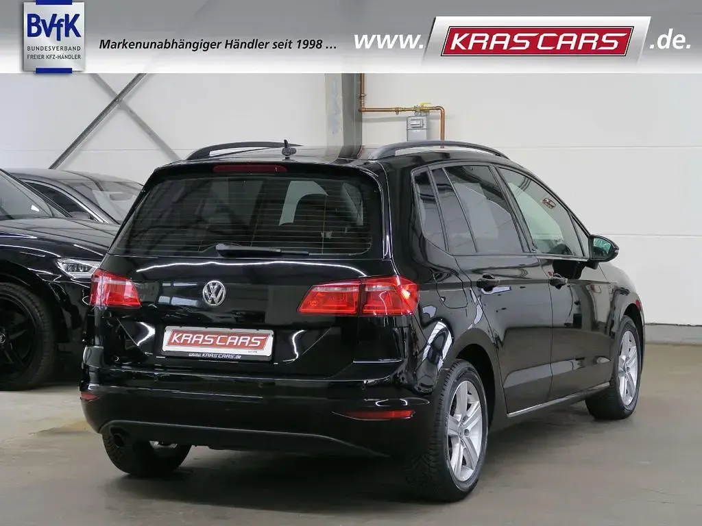 Gebraucht VW Golf Sportsvan Comfortline 110 PS (80 kW) 2015 Schwarz Van / Kleinbus