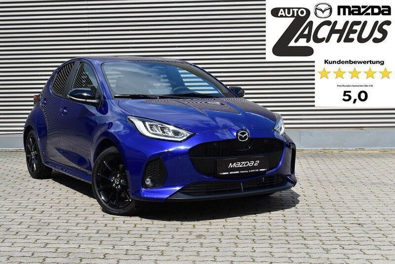 Blau Gebraucht 2024 Mazda 2 Homura-Line Limousine | 26.616 € (Teuer) - Bild 1/4