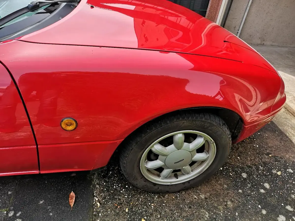 Gebraucht Mazda MX5 115 PS (84 kW) 1990 Rot Cabrio