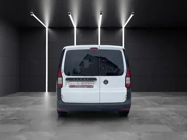 Gebraucht VW Caddy 122 PS (89 kW) 2021 Weiß Van / Kleinbus