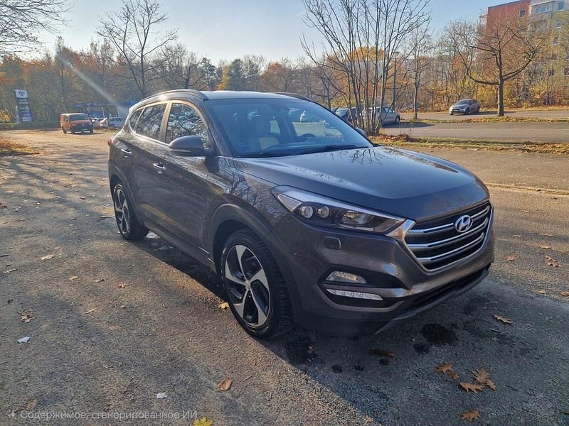 Braun Gebraucht 2016 Hyundai Tucson Premium SUV | 14.500 € (Fairer Preis) - Bild 1/4