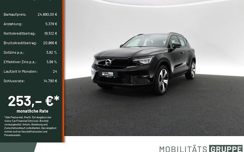 Gebraucht Volvo EX40 Core 175 kW (238 PS) 2022 Schwarz SUV