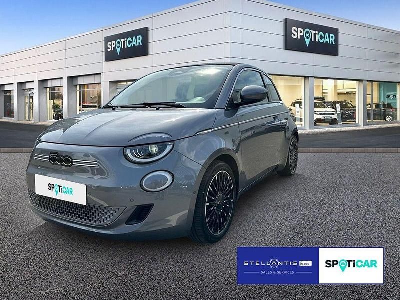Grau Gebraucht 2022 Fiat 500e La Prima Cabrio | 22.485 € (Fairer Preis) - Bild 1/4