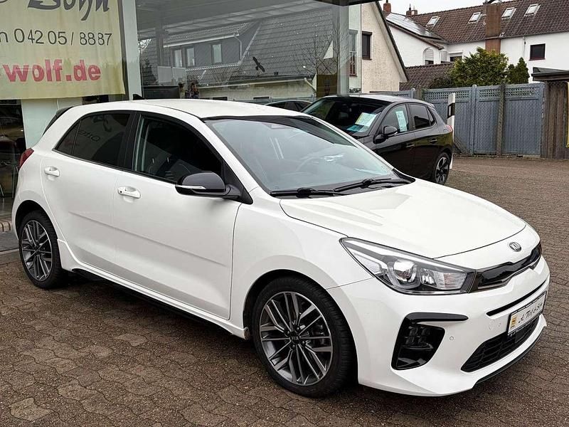 Gebraucht Kia Rio GT-Line 120 PS (88 kW) 2021 Weiß Kleinwagen