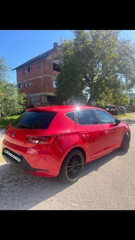 Gebraucht Seat Leon FR 125 PS (91 kW) 2015 Rot Limousine