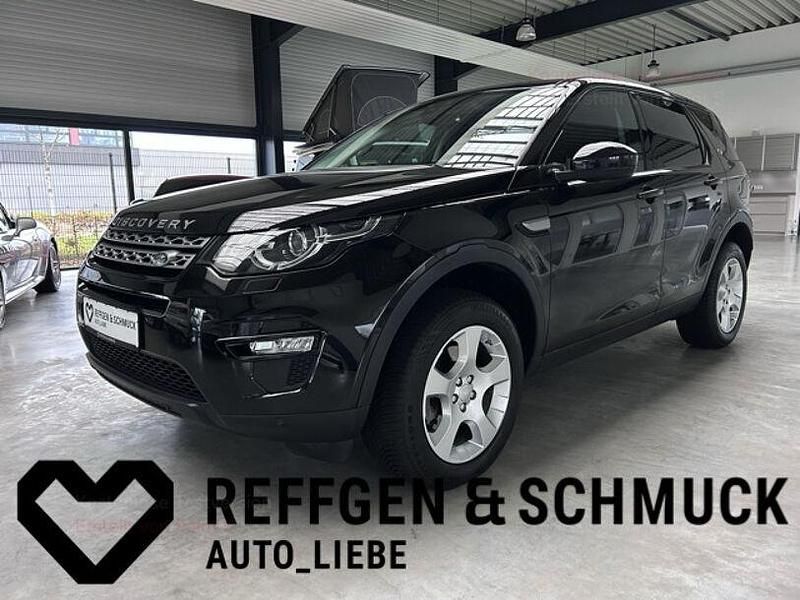 Schwarz (santorini black) Gebraucht 2016 Land Rover Discovery Sport SUV | 18.490 € (Teuer) - Bild 1/4